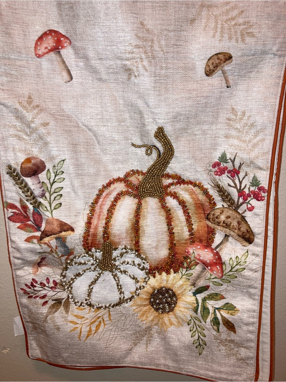 Hello Fall Table Runner - Picture 2 of 4